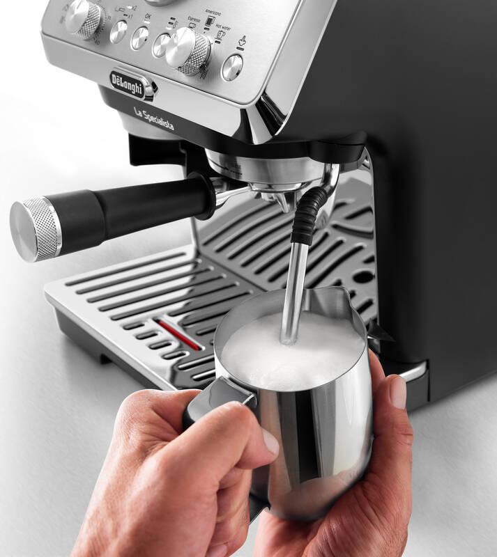Espresso DeLonghi La Specialista ARTE EC9155.MB černé stříbrné