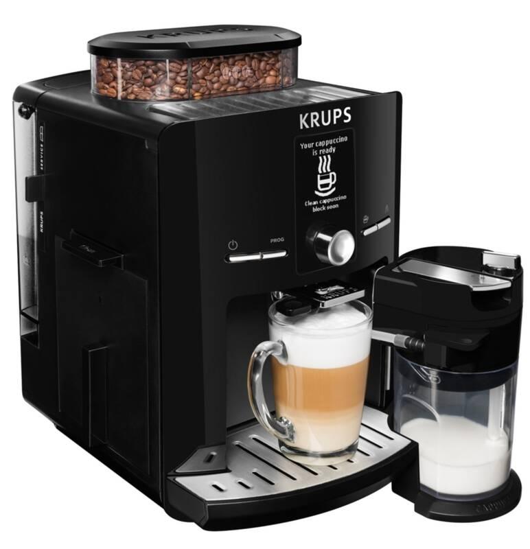 Espresso Krups LATT'ESPRESSERIA EA829810 černé, Espresso, Krups, LATT'ESPRESSERIA, EA829810, černé