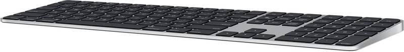 Klávesnice Apple Magic Keyboard s Touch ID a číselnou klávesnicí - CZ černá