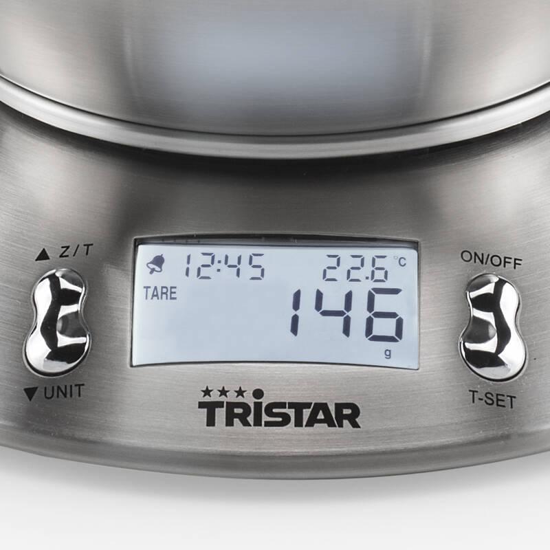 Kuchyňská váha Tristar KW-2436 stříbrná