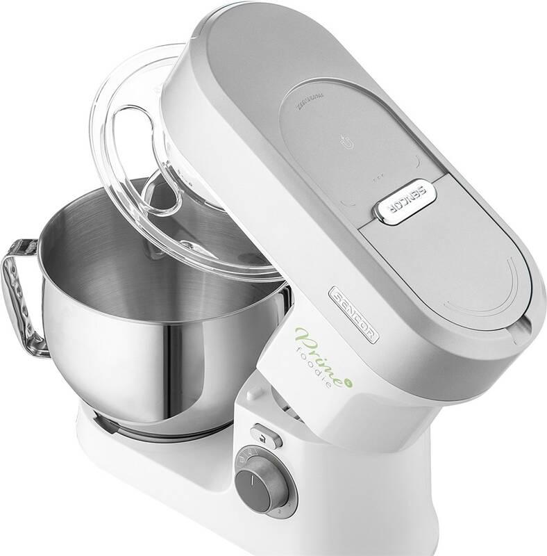 Kuchyňský robot Sencor STM 3789SL stříbrný bílý