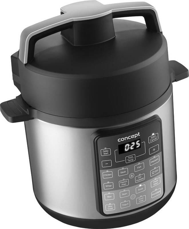 Multifunkční hrnec Concept CK7000 černý nerez