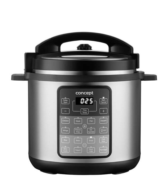 Multifunkční hrnec Concept CK7000 černý nerez