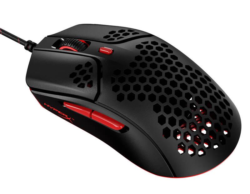 Myš HyperX Pulsefire Haste černá červená, Myš, HyperX, Pulsefire, Haste, černá, červená