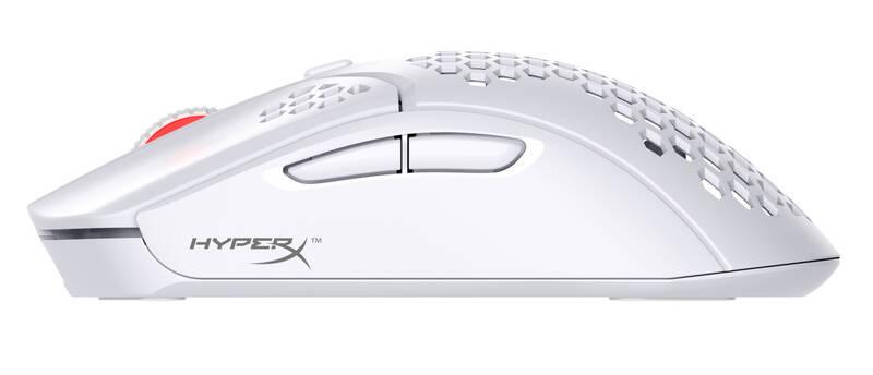 Myš HyperX Pulsefire Haste Wireless bílá