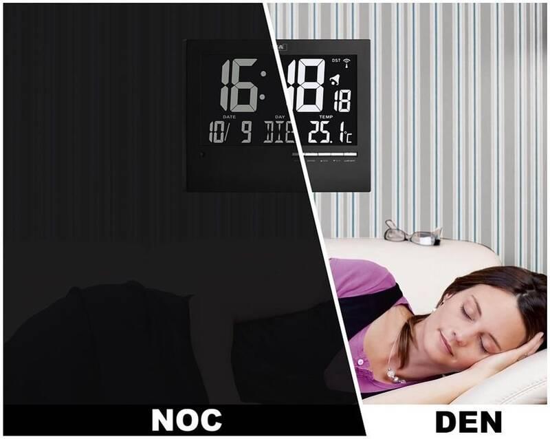 Nástěnné hodiny TFA TFA 60.4508 černé