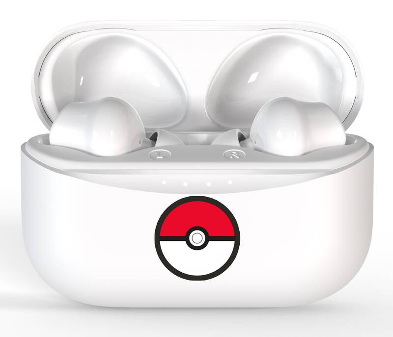 Sluchátka OTL Tehnologies Pokémon Pokéball TWS bílá