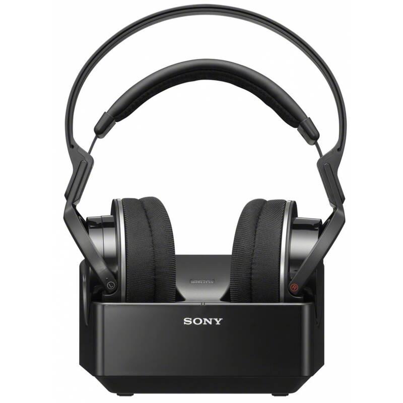Sluchátka Sony MDR-RF855RK černá, Sluchátka, Sony, MDR-RF855RK, černá