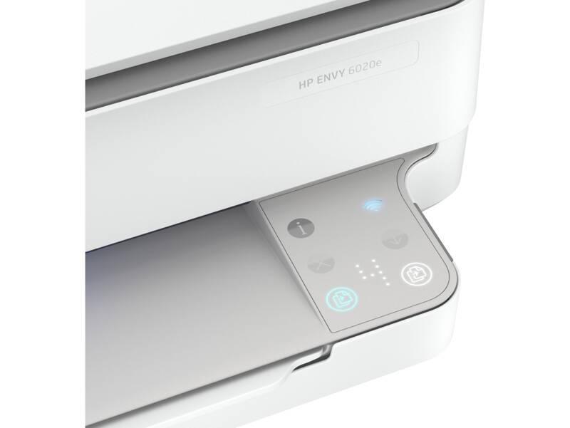 Tiskárna multifunkční HP ENVY 6020e, služba HP Instant Ink bílá