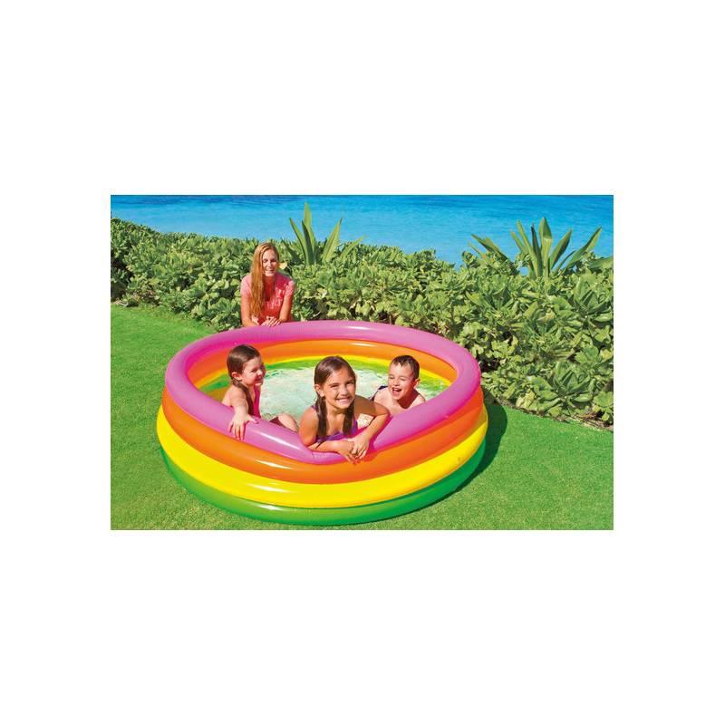 Bazén Intex "Sunset-Glow" o prům. 1,68x0,46 m nafukovací