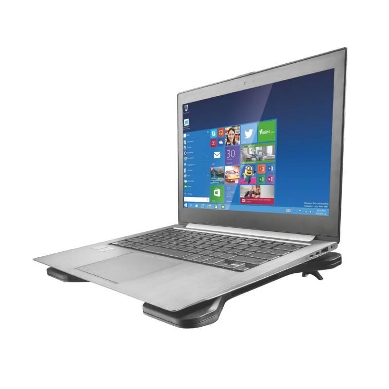 Chladící podložka pro notebooky Trust Xstream Breeze pro 16" černá