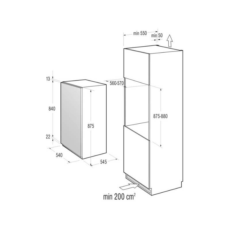 Chladnička Gorenje RI 4091 AW