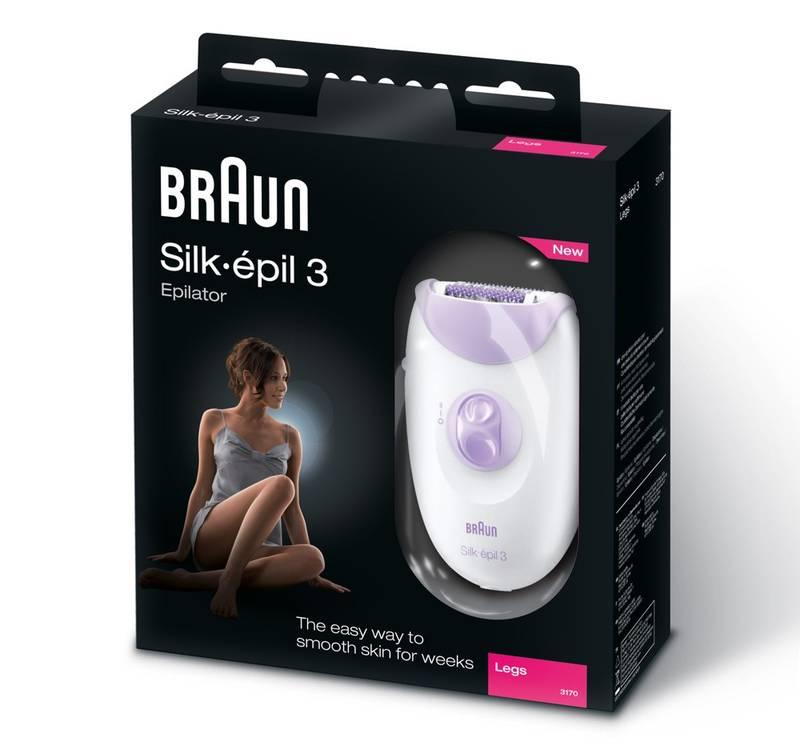 Epilátor Braun 3-3170 Legs fialový