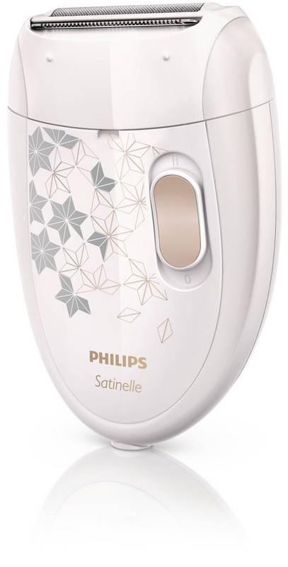 Epilátor Philips Satinelle Soft HP6423 00 krémový