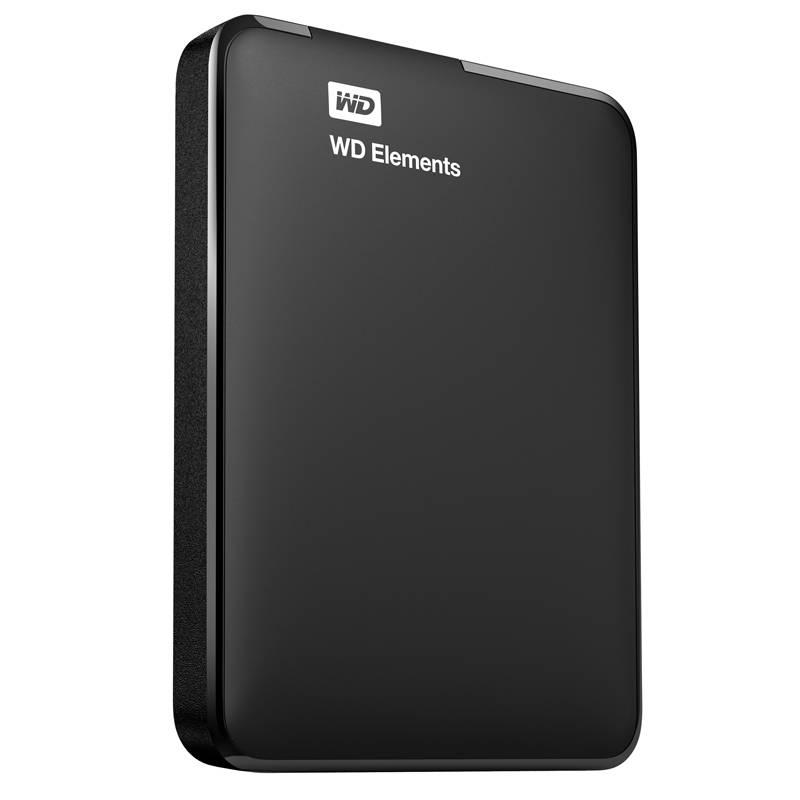 Externí pevný disk 2,5" Western Digital Elements Portable 1TB černý