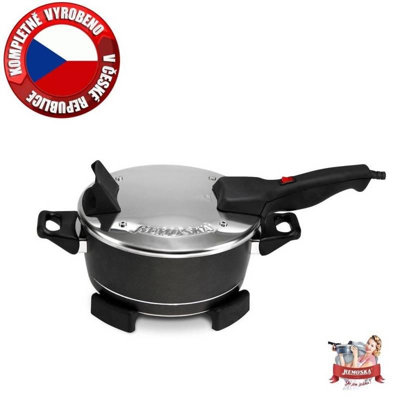 Hrnec elektrický Remoska ORIGINAL R21 černá nerez