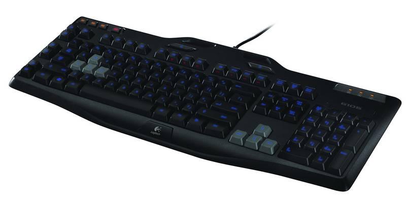 Klávesnice Logitech Gaming G105 US černá