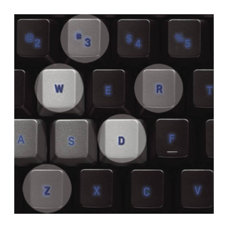 Klávesnice Logitech Gaming G105 US černá