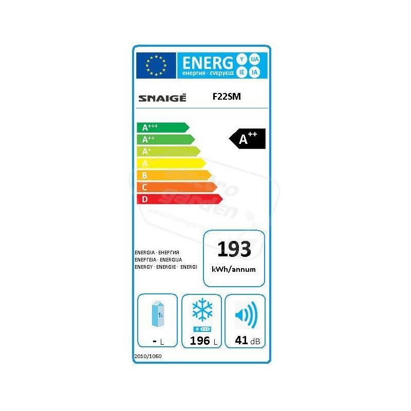 Mraznička Snaige Ice Logic F22SM-T10002 bílá