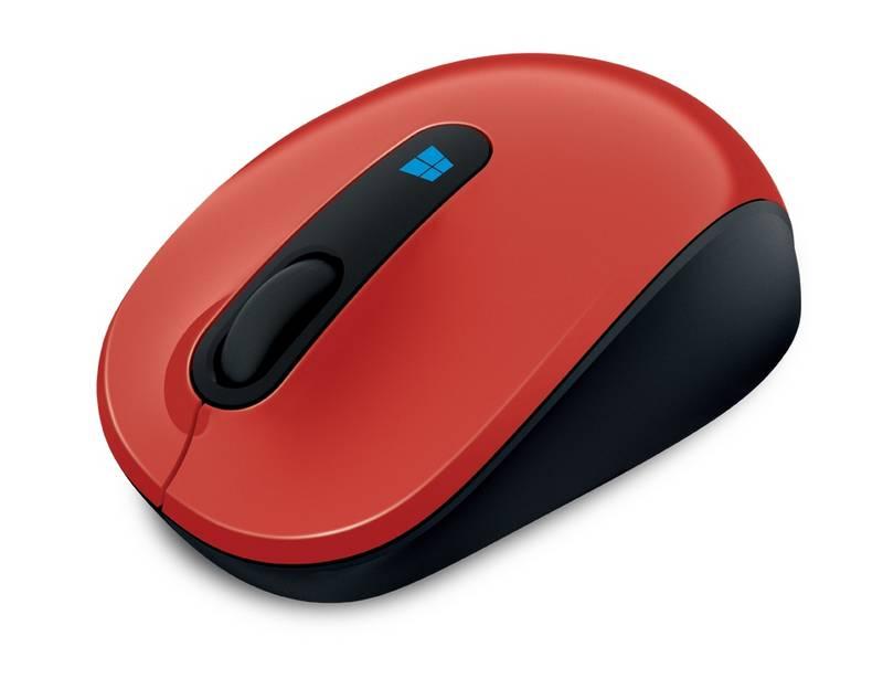 Myš Microsoft Sculpt Mobile červená