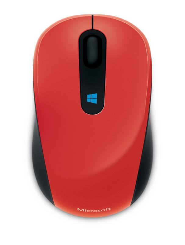 Myš Microsoft Sculpt Mobile červená, Myš, Microsoft, Sculpt, Mobile, červená