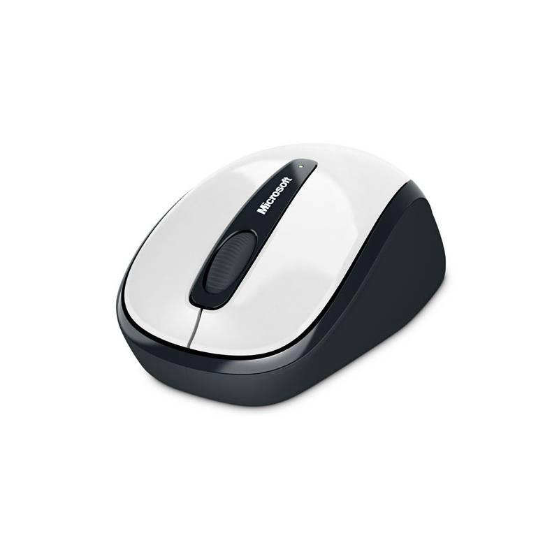 Myš Microsoft Wireless Mobile Mouse 3500 White Gloss bílá