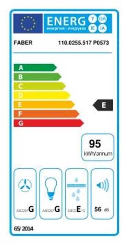 Odsavač par Faber Inca Smart PLUS LG A52 šedý