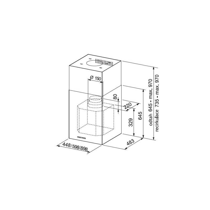 Odsavač par Franke FPL 457 I XS 645 H V2 nerez, Odsavač, par, Franke, FPL, 457, I, XS, 645, H, V2, nerez