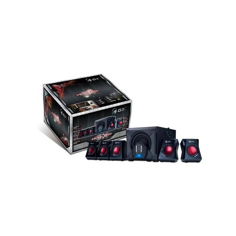 Reproduktory Genius GX Gaming SW-G5.1 3500 černá červená