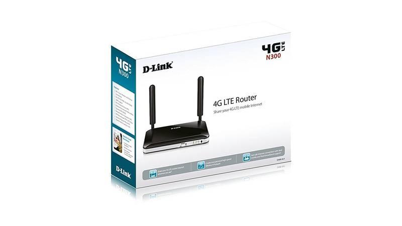 Router D-Link DWR-921 černý, Router, D-Link, DWR-921, černý