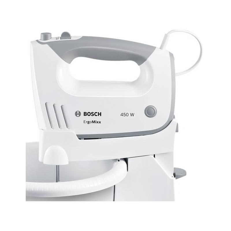 Ruční šlehač s mísou Bosch MFQ36460 bílý, Ruční, šlehač, s, mísou, Bosch, MFQ36460, bílý