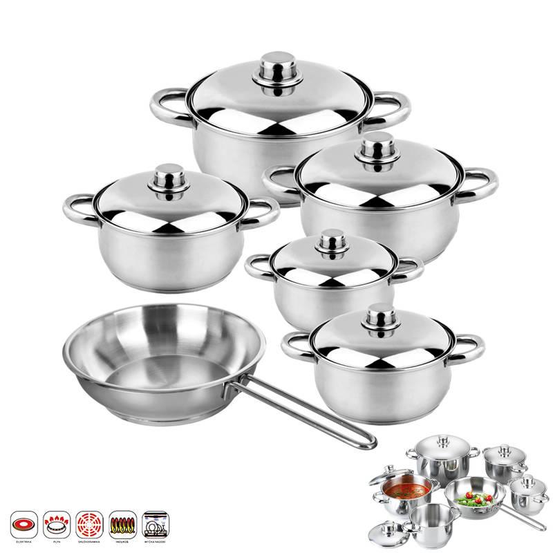 Sada hrnců Orion Luxur L, 12 dílů