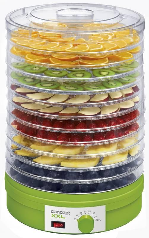 Sušička ovoce Concept SO-1025 bílá zelená