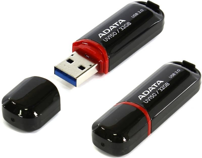 USB Flash ADATA UV150 32GB černý