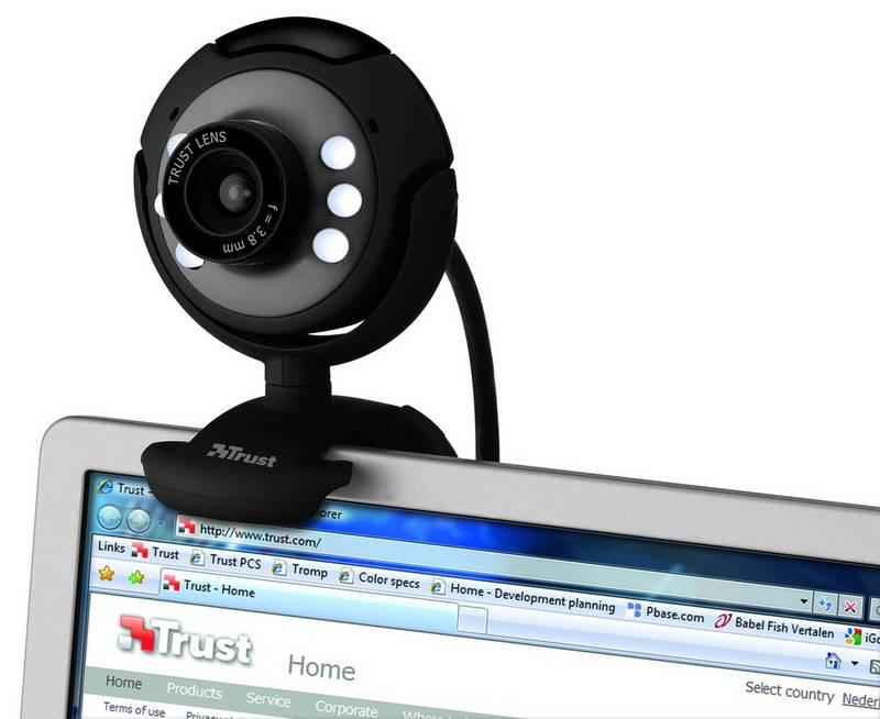 Webkamera Trust SpotLight černá, Webkamera, Trust, SpotLight, černá