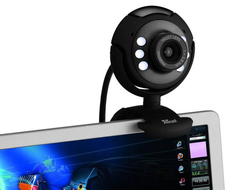Webkamera Trust SpotLight Pro černá, Webkamera, Trust, SpotLight, Pro, černá