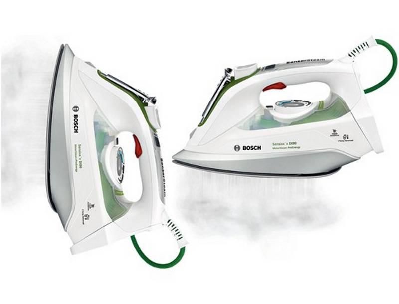 Žehlička Bosch Sensixx TDI902431E bílá zelená