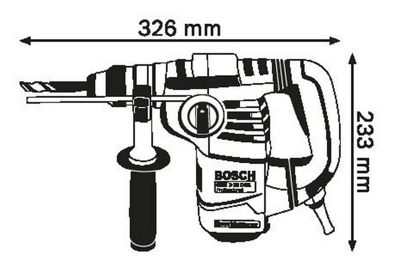 Kladivo Bosch GBH 3-28 DRE, 061123A000, Kladivo, Bosch, GBH, 3-28, DRE, 061123A000