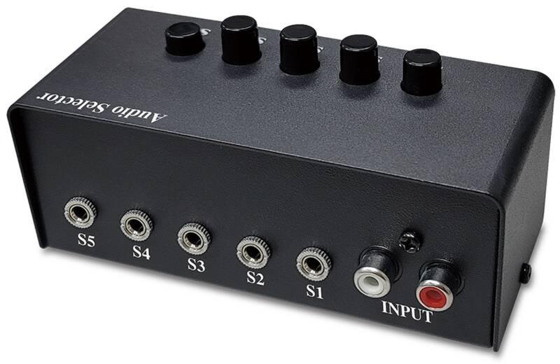 Přepínač Genius Stereo Switching Box černý