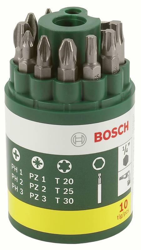 Sada bitů Bosch 10 dílná, Sada, bitů, Bosch, 10, dílná