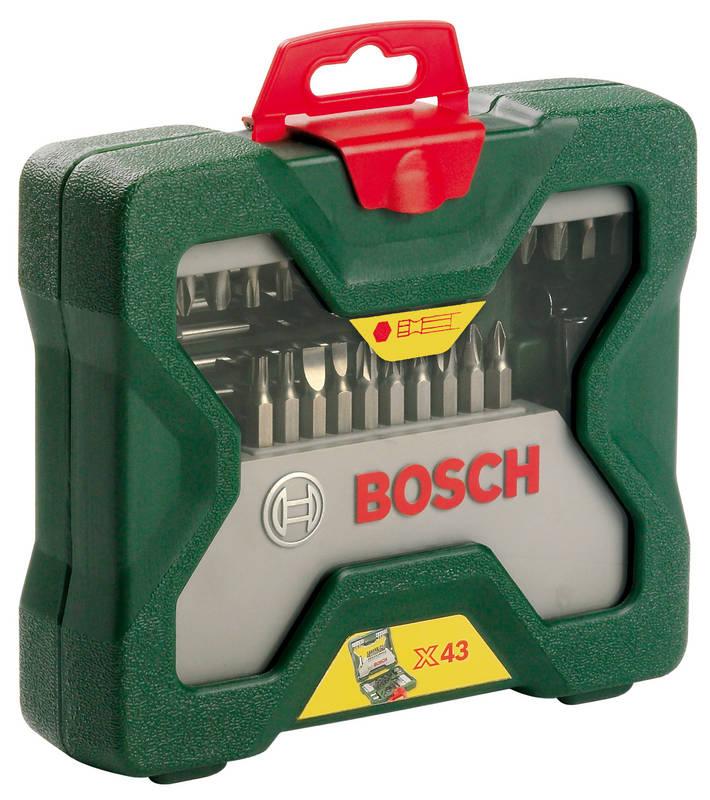 Sada vrtáků a bitů Bosch 43dílná X-Line