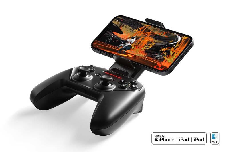 Gamepad SteelSeries Nimbus pro iOS černý, Gamepad, SteelSeries, Nimbus, pro, iOS, černý