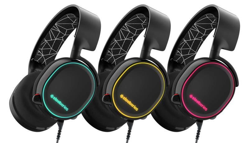 Headset SteelSeries Arctis 5 černý