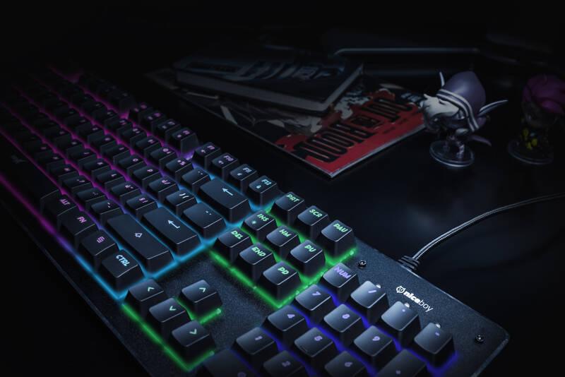 Klávesnice Niceboy ORYX K400 černá