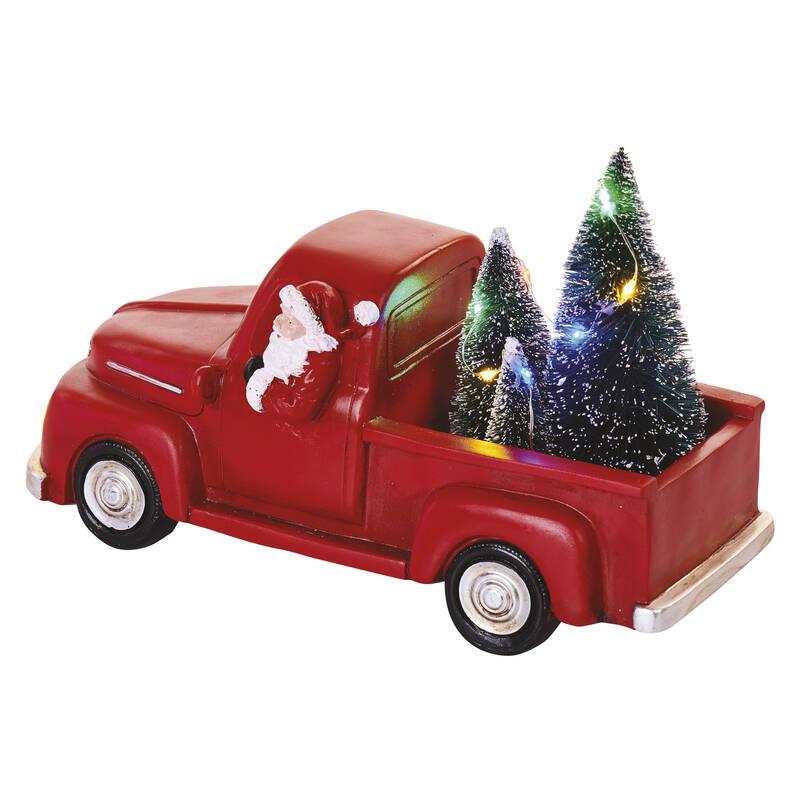 LED dekorace EMOS Santa v autě s vánočními stromky, 10 cm, 3x AA, vnitřní, multicolor, LED, dekorace, EMOS, Santa, v, autě, s, vánočními, stromky, 10, cm, 3x, AA, vnitřní, multicolor