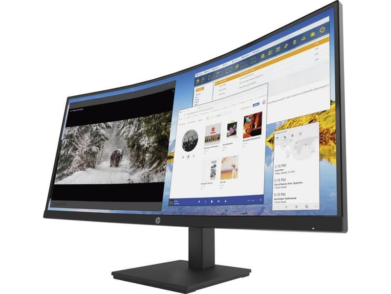Monitor HP M34d WQHD černý
