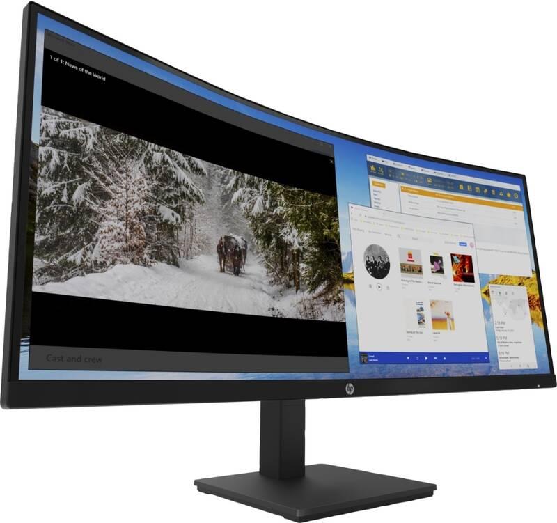 Monitor HP M34d WQHD černý