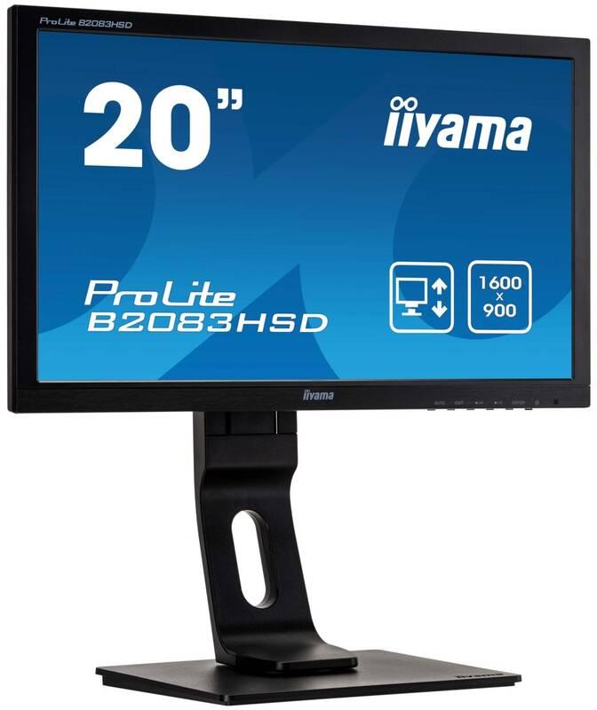 Monitor IIYAMA ProLite B2083HSD-B1 černá