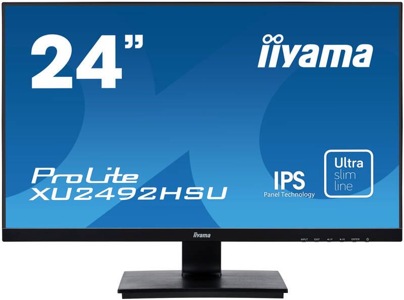 Monitor IIYAMA PROLITE XU2492HSU-B1 černý