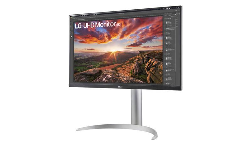 Monitor LG 27UP850 černé stříbrné
